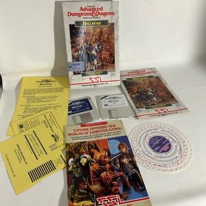 Advanced Dungeons & Dragons Hillsfar Game Set